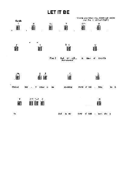 Lead Sheet 5